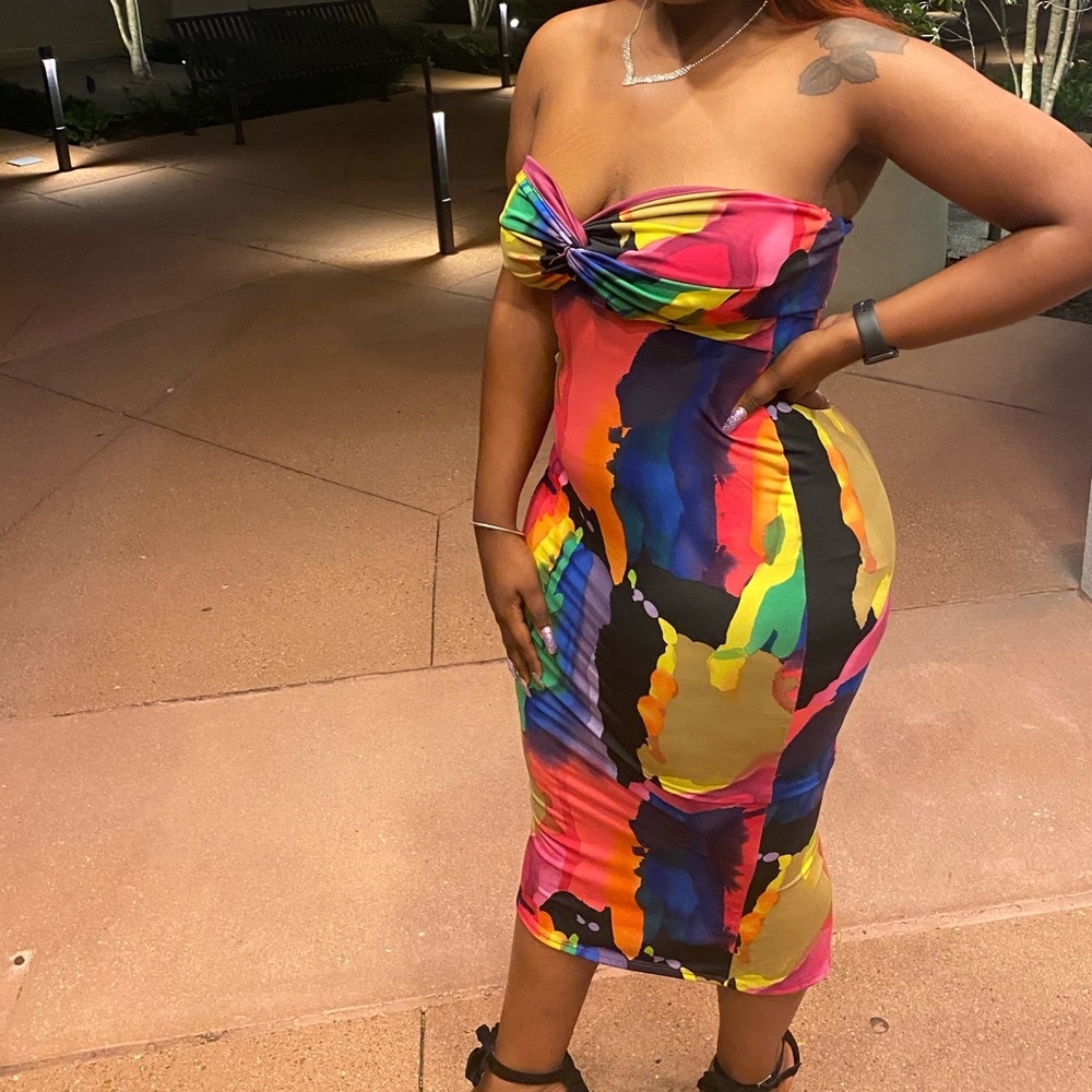 Tie Dye Maxi Dress